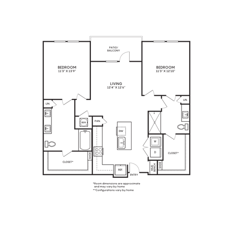 Southerly at LoSo Apartment B1